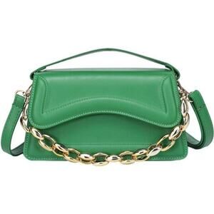 Small Crossbody Bag Green Purse for Women trendy Girls Top Handle Clutch Handbag